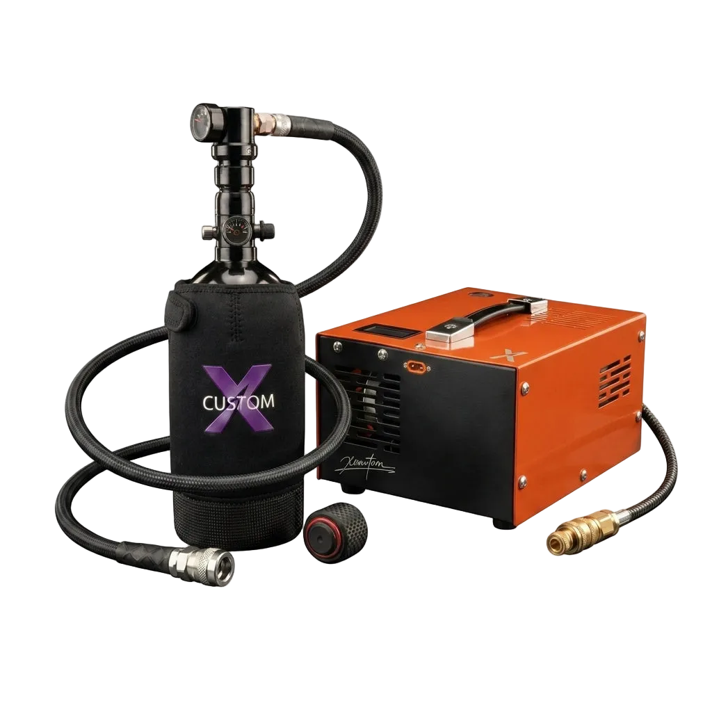 META™ 4V1 | Startovací HPA set s kompresorem